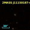 2MASS J11150187+4903386