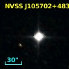 NVSS J105702+483649