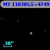 MY 110305.5+474926.0