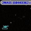 2MASS J10443362+4624109