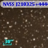 NVSS J210325+444424