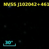NVSS J102042+461046