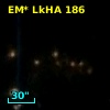 EM* LkHA  186