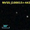 NVSS J100015+443628