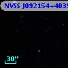 NVSS J092154+403944
