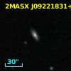 2MASX J09221831+4034043
