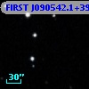 FIRST J090542.1+391302