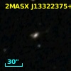 2MASX J13322375+4335356