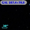GAL 107.4+70.9