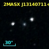 2MASX J13140711+4346349