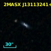 2MASX J13113241+4356198