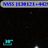 NVSS J130121+442818