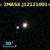2MASX J12121001+4540357