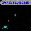 2MASX J11410385+4713336