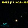 NVSS J111906+454350