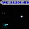 NVSS J111906+453650