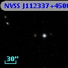 NVSS J112337+450636
