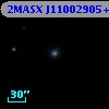 2MASX J11002905+4614349