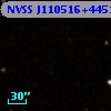 NVSS J110516+445133