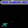 NVSS J110543+455226