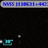 NVSS J110631+442704