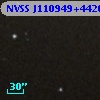 NVSS J110949+442001