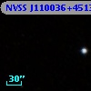 NVSS J110036+451335