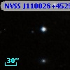 NVSS J110028+452508