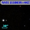NVSS J110038+442718
