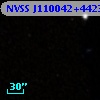 NVSS J110042+442301