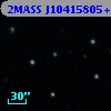 2MASS J10415805+4347304