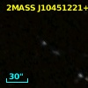 2MASS J10451221+4602200