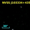 NVSS J103334+435220