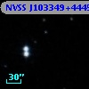 NVSS J103349+444550