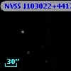 NVSS J103022+441742