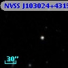 NVSS J103024+431550