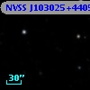 NVSS J103025+440537