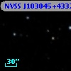 NVSS J103045+433218