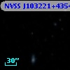 NVSS J103221+435452