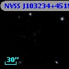 NVSS J103234+451859