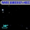 NVSS J103317+432250