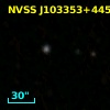 NVSS J103353+445031