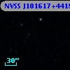 NVSS J101617+441830