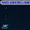 NVSS J101702+430729