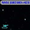 NVSS J102103+423107