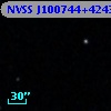 NVSS J100744+424351