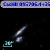 CasHII 085706.4+3555.8 a