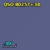 QSO B0257+34