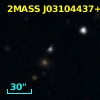 2MASX J03104435+3239296