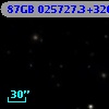 87GB 025727.3+320310